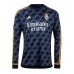 Maillot de foot Real Madrid Extérieur vêtements 2023-24 Manches Longues